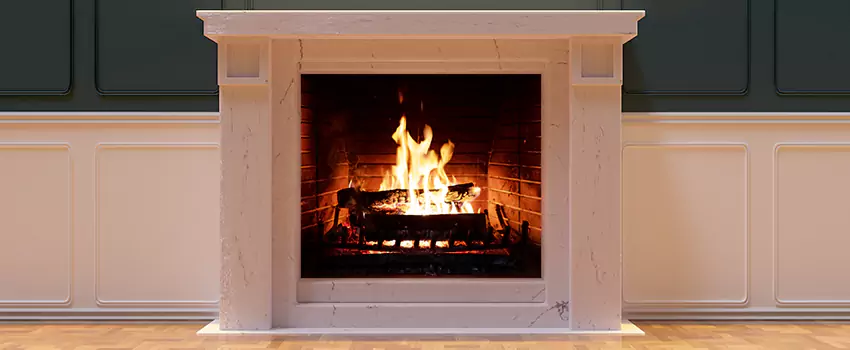 Decorative Electric Fireplace Installation in Drexel Hill, Pennsylvania