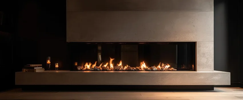 Gas Fireplace Ember Bed Design Services in Drexel Hill, Pennsylvania