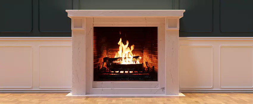 Open Flame Wood-Burning Fireplace Installation Services in Drexel Hill, Pennsylvania