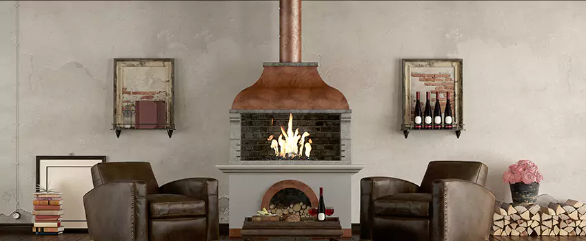Thelin Hearth Products Providence Pellet Insert Fireplace Installation in Drexel Hill, PA
