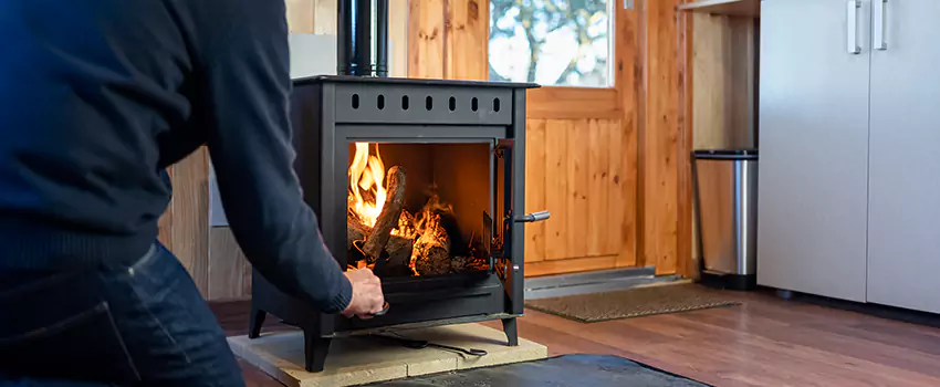 Open Hearth Wood Fireplace Installation in Drexel Hill, PA