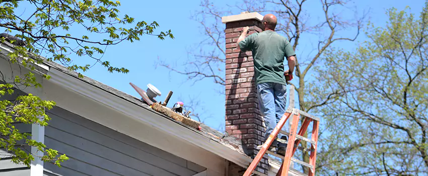 Vinyl and PVC Chimney Flashing Installation in Drexel Hill, PA