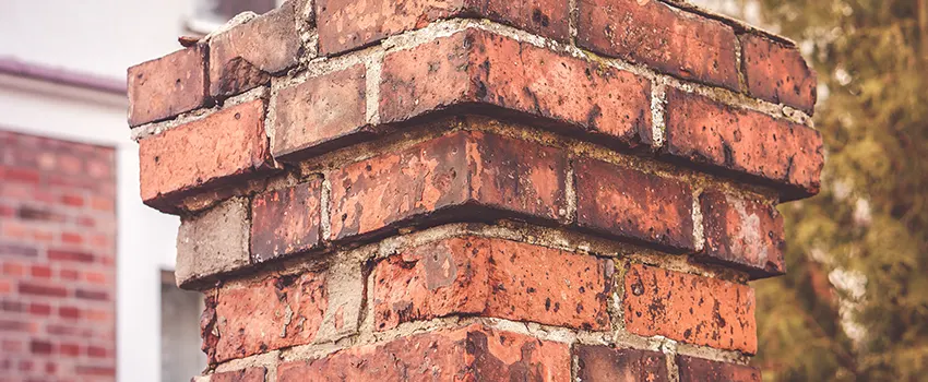 Cracked Chimney Bricks Repair Cost in Drexel Hill, Pennsylvania
