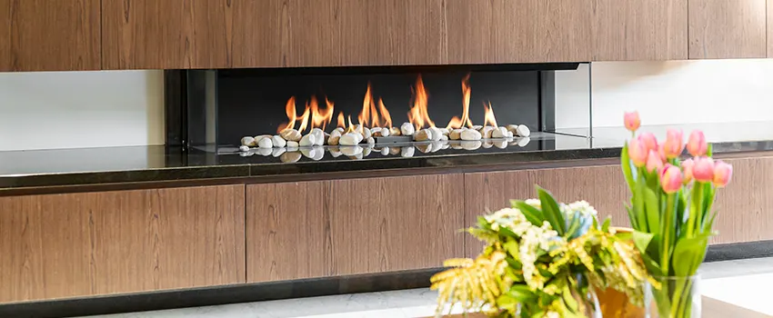 Double-height Fireplace Design Refurbishment in Drexel Hill, Pennsylvania